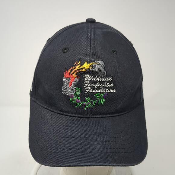 Wildland Firefighter Foundation Baseball Cap Black OS Adjustable Buck's Bags - Picture 2 of 9